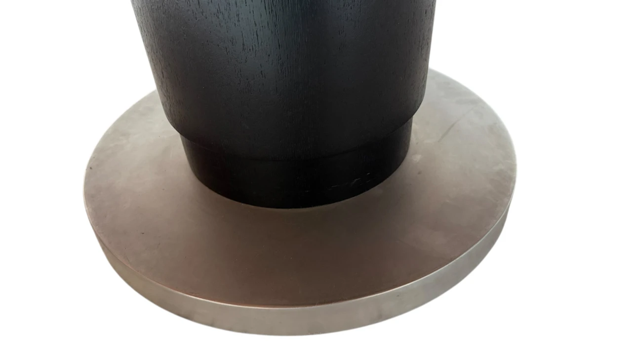 Art Deco Modernist Round Extendable Dining Room Table by Hendrik Wouda, 1931